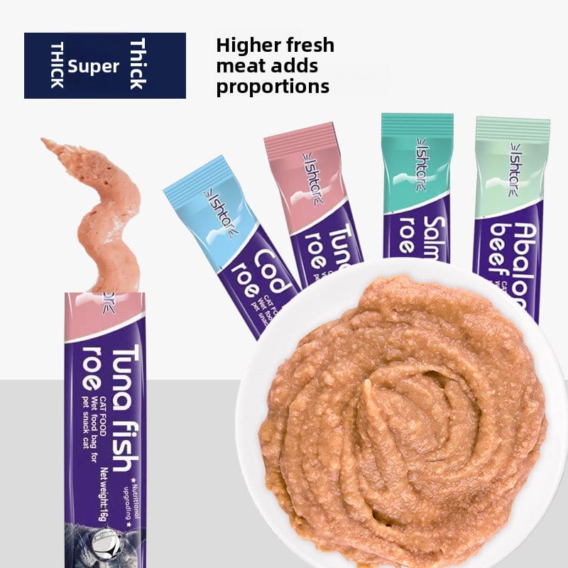Ishtar Premium Cat Food Strips