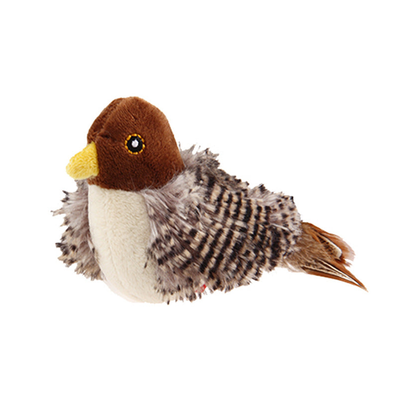 Interactive Plush Cat Toys with Sound