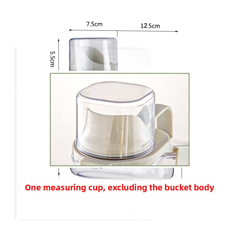 Cat food storage bucket