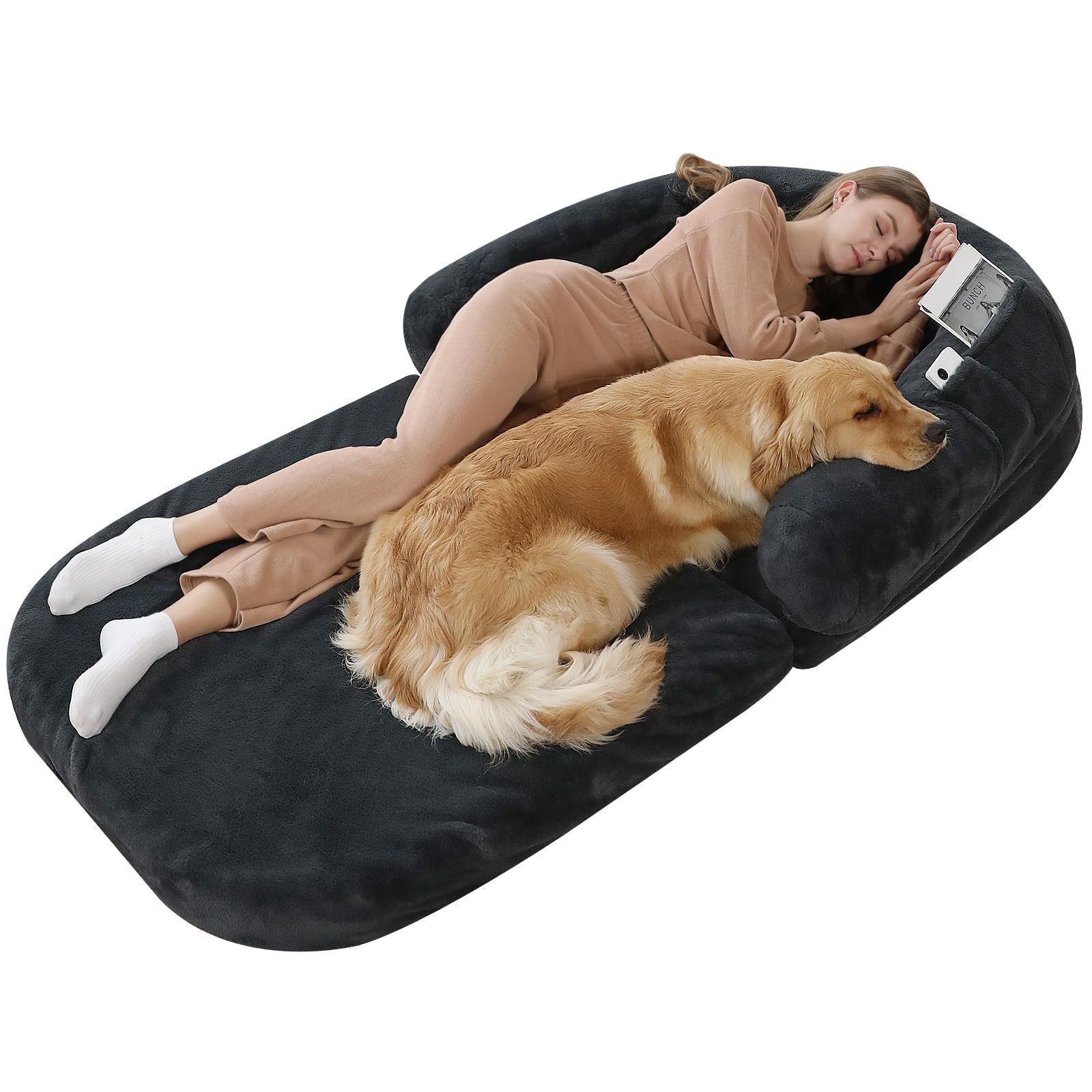 Semi-Enclosed Cat Bed Warm Pet Nest