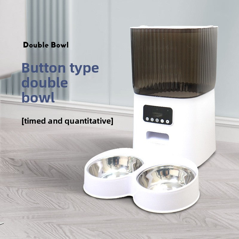 Automatic Cat Feeder with WiFi and Camera