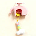 Electric Rotating Cat Toy with Feathers