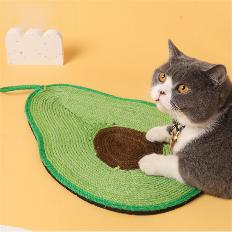 Sisal Cat Scratcher Board with Soft Bed