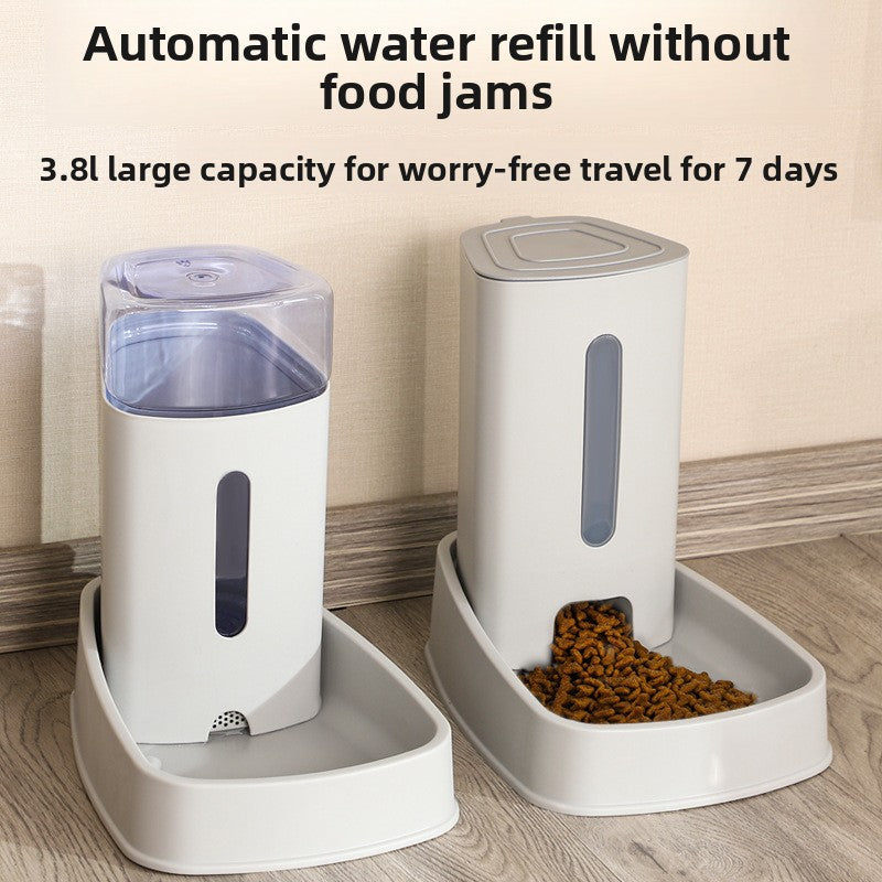 Automatic Cat Feeder and Pet Water Dispenser