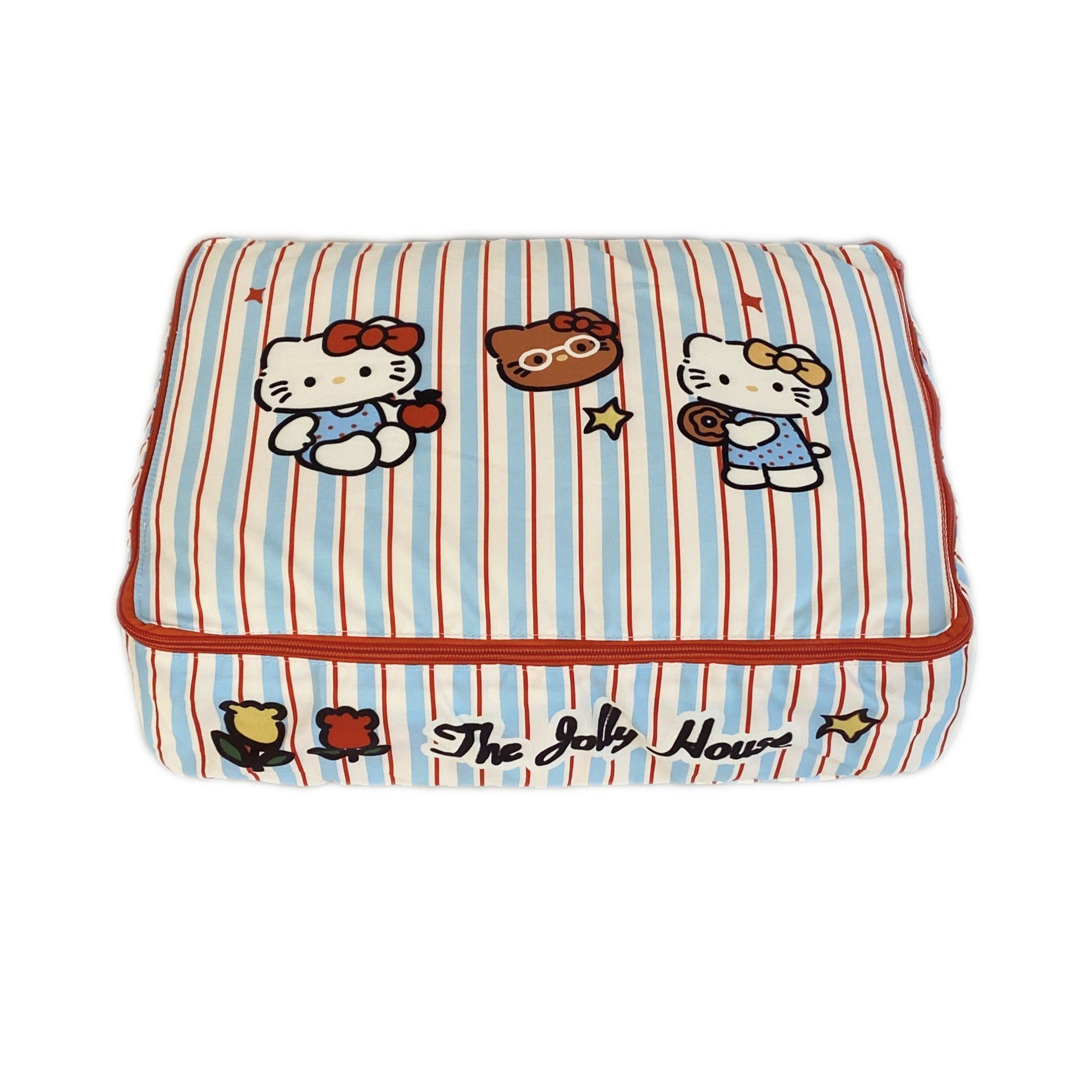 Striped Cat Storage Bag