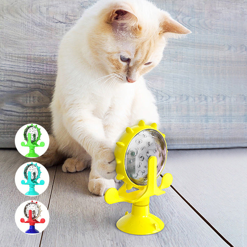 Cat toys, cat teaser sticks, slow food dispensers, leaky food balls