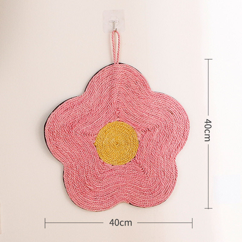 Sisal Cat Scratcher Board with Soft Bed