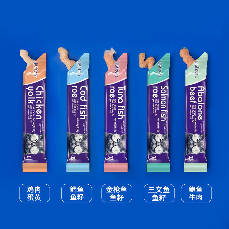 Ishtar Premium Cat Food Strips