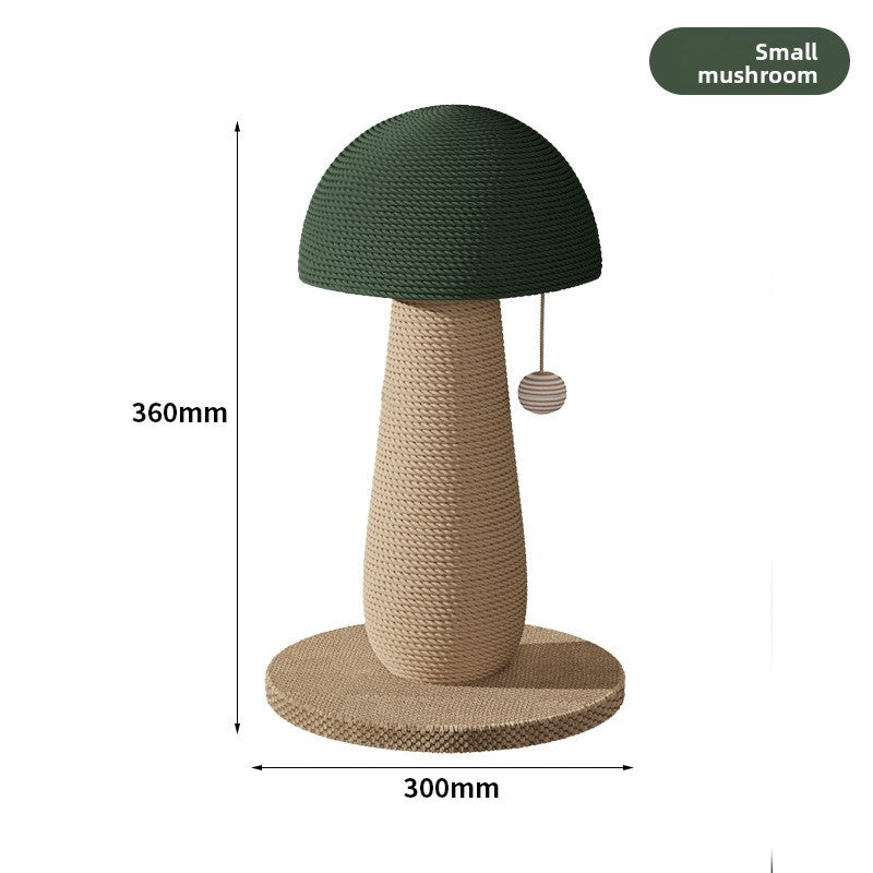 Sisal Cat Scratching Post with Interactive Toys