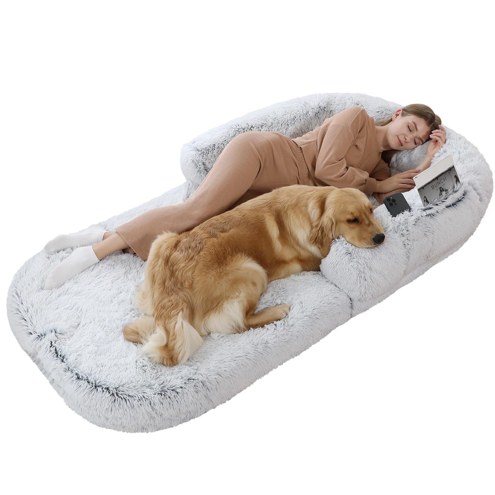 Semi-Enclosed Cat Bed Warm Pet Nest