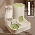 Automatic Cat Dog Food Water Feeder Bowl Ceramic