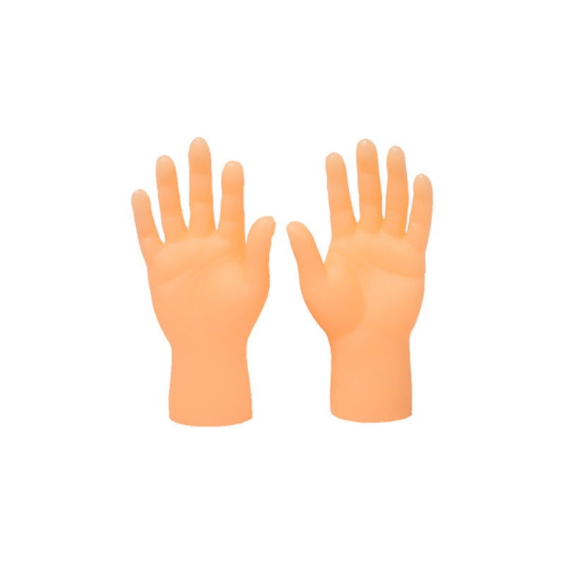 Tiktok Trending Finger Toy Gloves for Cat Teasing and Petting, Creative Plastic Gloves with Left and Right Hand Models, Wholesale Pet Cat Toys