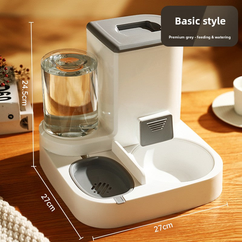 Automatic Cat Dog Food Water Feeder Bowl Ceramic