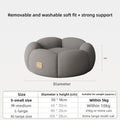 Removable Washable Cat Bed with Anti-Slip Base