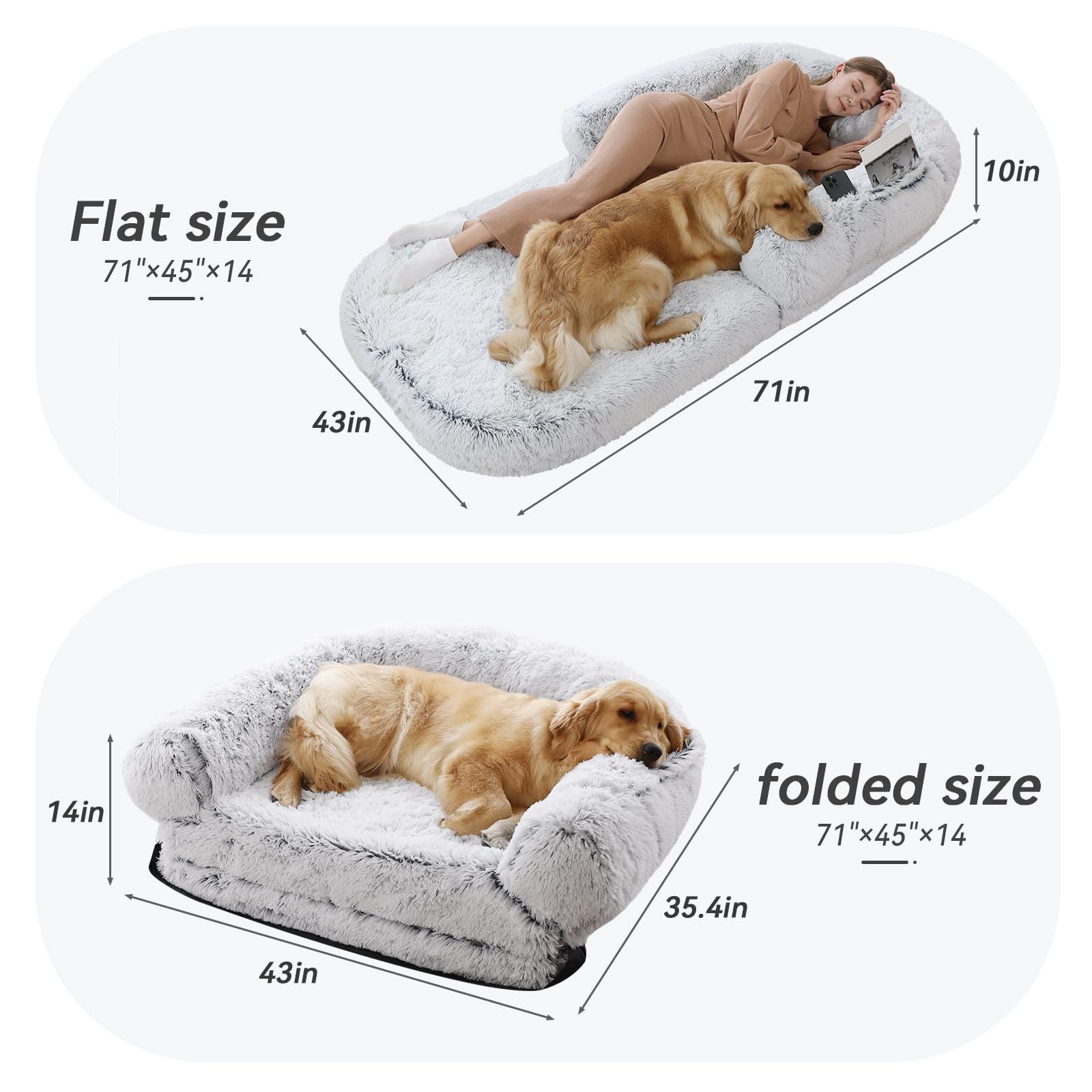 Semi-Enclosed Cat Bed Warm Pet Nest
